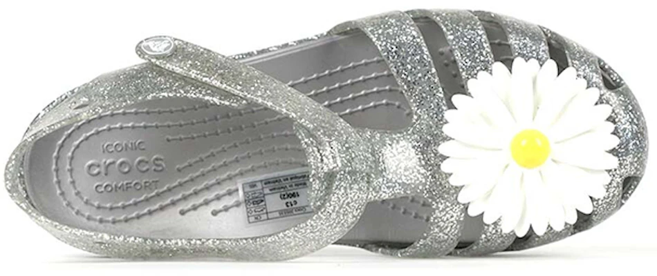 (Preschool) Crocs Isabella Charm Minimalistic Casual Sandals Silver 205535-040 Lookbook (Preschool) Crocs Isabella Charm Minimalistic Casual Sandals Silver 205535-040