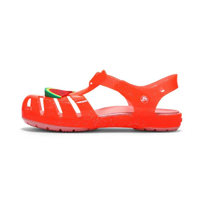 (PS) Crocs Isabella Charm Velcro Strap Closure