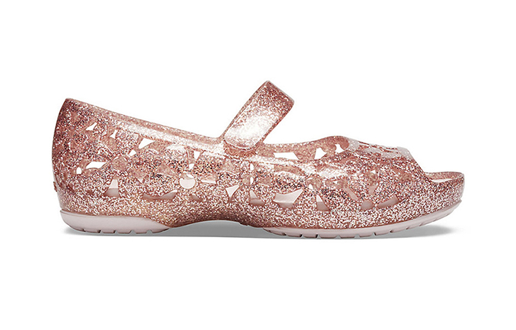 Order (Preschool) Crocs Isabella Flower Flat 205461-6PI