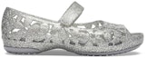 Order (PS) Crocs Isabella Bunga Rata 'Perak' 205461-040