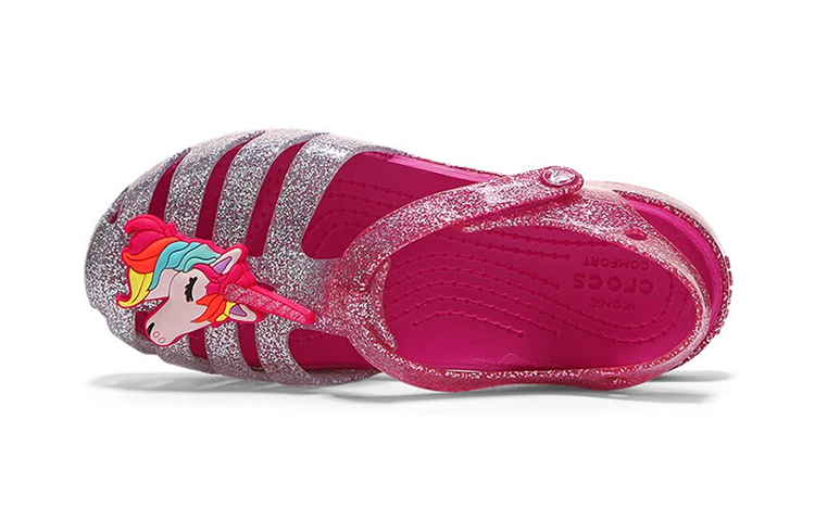 Lookbook (Preschool) Crocs Isabella Sandal 'Gradient Pink' 205535-6PD