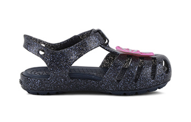Order (Preschool) Crocs Lightweight Wear-Resistant Cozy Sports Blue Sandals 204529-410