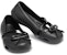 (Preschool) Crocs Lina Bow Charm Flat 'Black' 206263-001