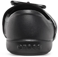 Details for (Preschool) Crocs Lina Bow Charm Flat 'Black' 206263-001