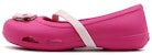 (Preschool) Crocs Lina Charm Flat 'Raspberry Pink' 205529-6X0