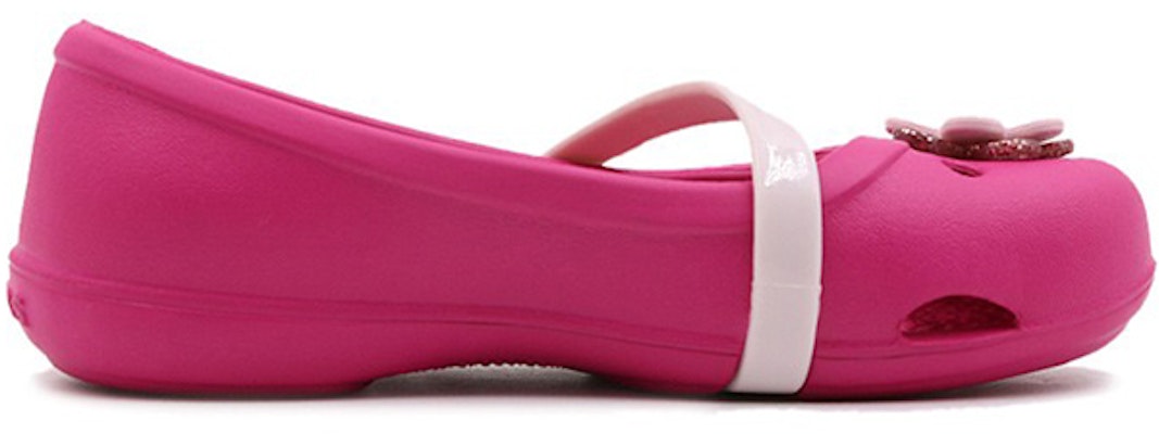 (PS) Crocs Lina Charm 平底鞋 '树莓粉' 205529-6X0 Order (PS) Crocs Lina Charm 平底鞋 '树莓粉' 205529-6X0
