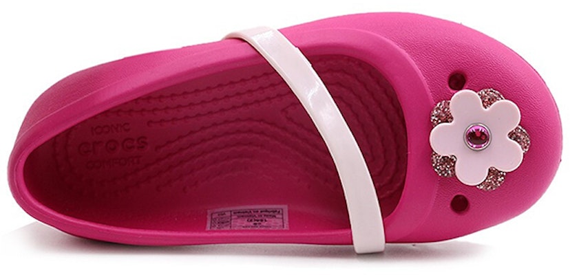 (PS) Crocs Lina Datar Charm 'Raspberry Pink' 205529-6X0 Lookbook (PS) Crocs Lina Datar Charm 'Raspberry Pink' 205529-6X0