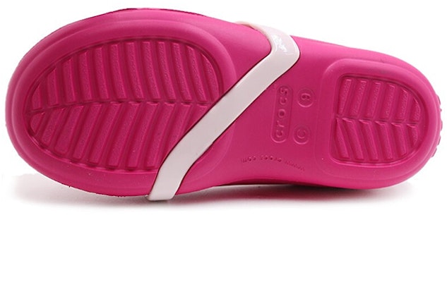 (PS) Crocs Lina Charm 平底鞋 '树莓粉' 205529-6X0 Shop (PS) Crocs Lina Charm 平底鞋 '树莓粉' 205529-6X0