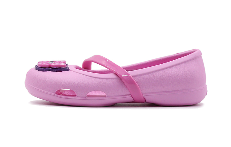 (Preschool) Crocs Lina Flat Small Casual Pink Sandals 205040-6I2