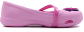 Order (Preschool) Crocs Lina Flat Small Casual Pink Sandals 205040-6I2