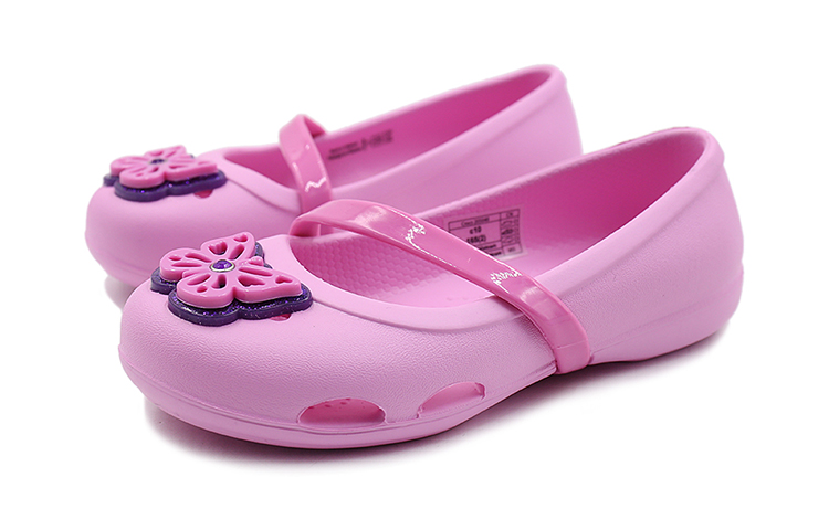 Lookbook (Preschool) Crocs Lina Flat Small Casual Pink Sandals 205040-6I2