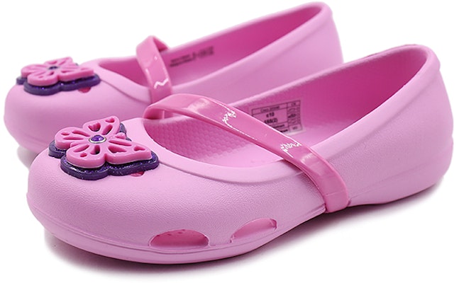 (Preschool) Crocs Lina Flat Small Casual Pink Sandals 205040-6I2 Lookbook (Preschool) Crocs Lina Flat Small Casual Pink Sandals 205040-6I2