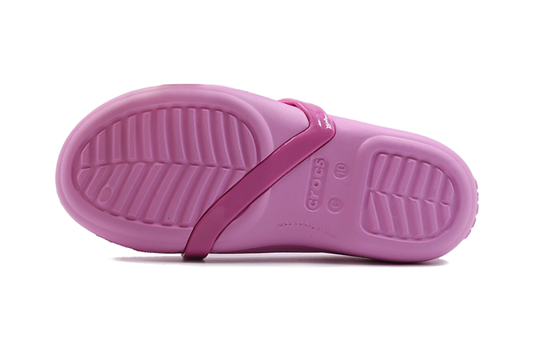 Details for (Preschool) Crocs Lina Flat Small Casual Pink Sandals 205040-6I2