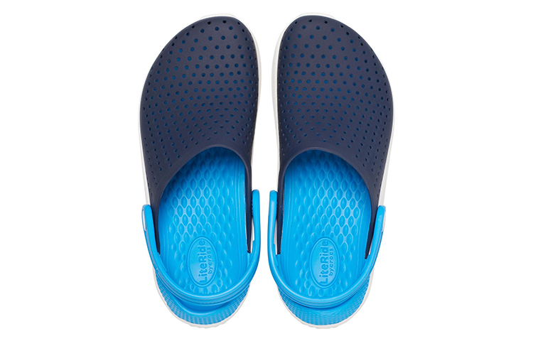 Shop (Preschool) Crocs LiteRide Casual Blue Sandals 205964-462