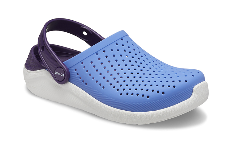 Lookbook (Preschool) Crocs LiteRide Clog 'Blue Purple' 205964-4SF