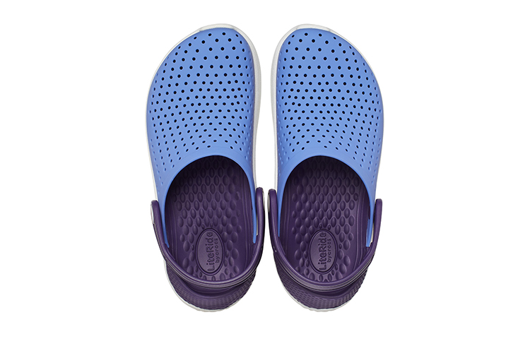 Purchase (Preschool) Crocs LiteRide Clog 'Blue Purple' 205964-4SF