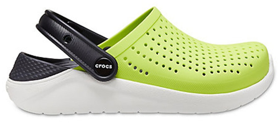 (Preschool) Crocs LiteRide Clog 'Green Black Colorblock' 205964-3T3 Order (Preschool) Crocs LiteRide Clog 'Green Black Colorblock' 205964-3T3