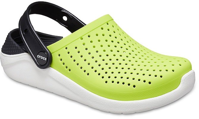 (Preschool) Crocs LiteRide Clog 'Green Black Colorblock' 205964-3T3 Lookbook (Preschool) Crocs LiteRide Clog 'Green Black Colorblock' 205964-3T3
