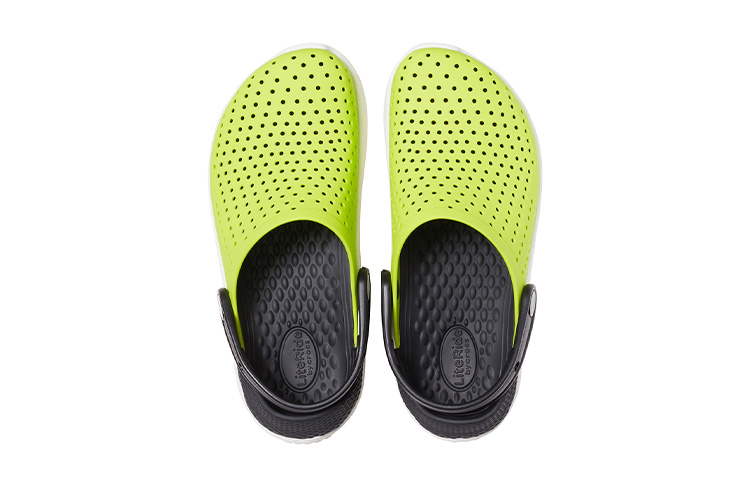Purchase (Preschool) Crocs LiteRide Clog 'Green Black Colorblock' 205964-3T3