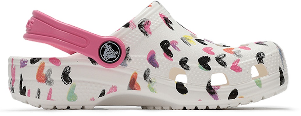 (PS) Crocs Kasut Corak Pelbagai Warna Putih 207000-100 Order (PS) Crocs Kasut Corak Pelbagai Warna Putih 207000-100