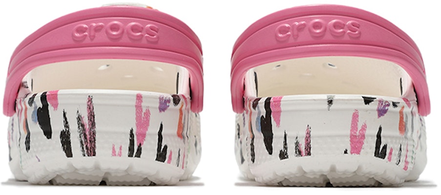 (PS) Crocs Kasut Corak Pelbagai Warna Putih 207000-100 Shop (PS) Crocs Kasut Corak Pelbagai Warna Putih 207000-100