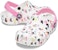 (PS) Crocs Kasut Corak Pelbagai Warna Putih 207000-100