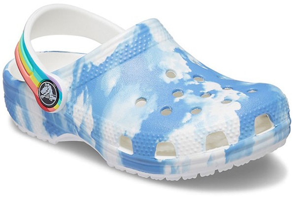 (Preschool) Crocs Outdoor Beach Sports Big Boys White Blue Tie Dye Sandals 'White Blue' 206818-100 Lookbook (Preschool) Crocs Outdoor Beach Sports Big Boys White Blue Tie Dye Sandals 'White Blue' 206818-100