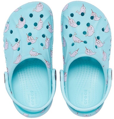 (Preschool) Crocs Outdoor Flat Heel Beach Sports ice blue Sandals 207017-4O9 Purchase (Preschool) Crocs Outdoor Flat Heel Beach Sports ice blue Sandals 207017-4O9