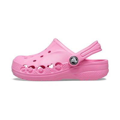 (PS) Crocs Outdoor Flat Heel Beach Sports Rose Pink Sandals