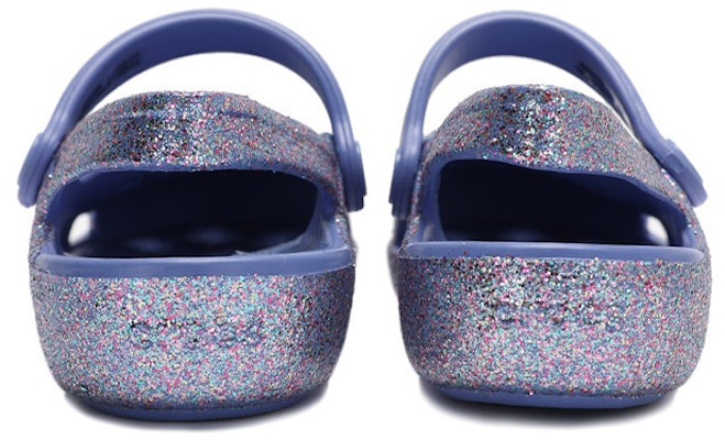 (Preschool) Crocs Outdoor Flat Heel Shiny Sports Blue Sandals 206370-434 Purchase (Preschool) Crocs Outdoor Flat Heel Shiny Sports Blue Sandals 206370-434