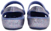 Purchase (Preschool) Crocs Outdoor Flat Heel Shiny Sports Blue Sandals 206370-434