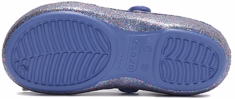 (Preschool) Crocs Outdoor Flat Heel Shiny Sports Blue Sandals 206370-434 Details for (Preschool) Crocs Outdoor Flat Heel Shiny Sports Blue Sandals 206370-434