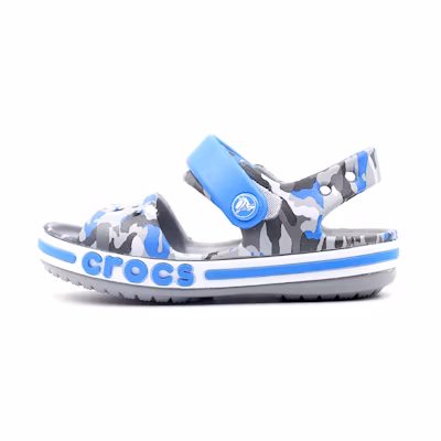 (PS) Crocs Pattern light grey Sandals