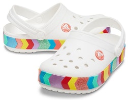 (PS) Sandal Crocs Putih Anak Laki Outdoor Pantai Olahraga Pelangi 207007-100 Shop (PS) Sandal Crocs Putih Anak Laki Outdoor Pantai Olahraga Pelangi 207007-100