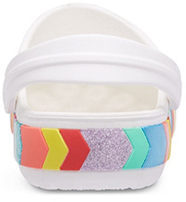 (Preschool) Crocs Rainbow Outdoor Beach Sports Big Boys White Sandals 207007-100 Details for (Preschool) Crocs Rainbow Outdoor Beach Sports Big Boys White Sandals 207007-100