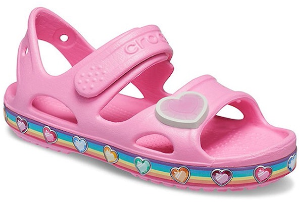 (PS) Sandal Crocs Corak Pelangi Tapak Lembut Anti-Gelincir Rose Pink 206795-669 Lookbook (PS) Sandal Crocs Corak Pelangi Tapak Lembut Anti-Gelincir Rose Pink 206795-669