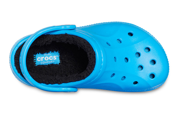 Lookbook (Preschool) Crocs Ralen Lined Clog 'Blue' 16245-49S