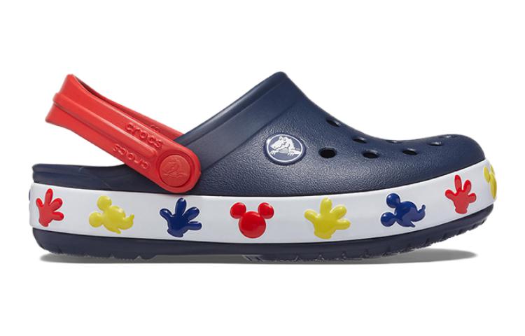 Order 童趣 Crocs卡鹿琦 舒適百搭 透氣兒童涼鞋 深藍色