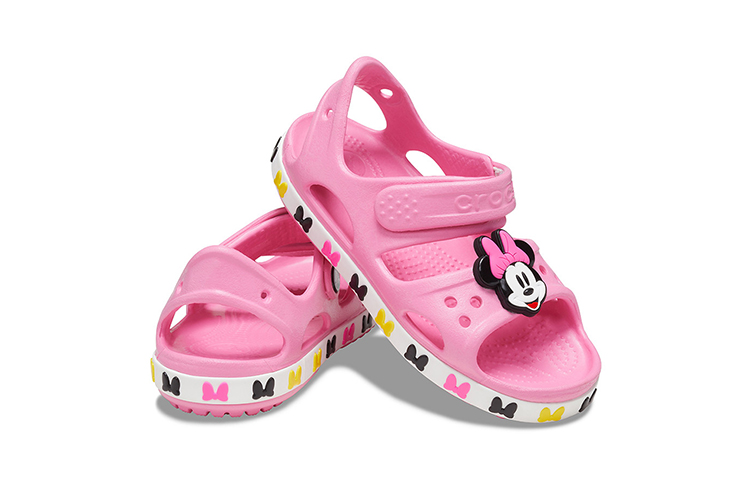 Lookbook (Preschool) Crocs Sandal 'Disney Rose Pink' 206170-669