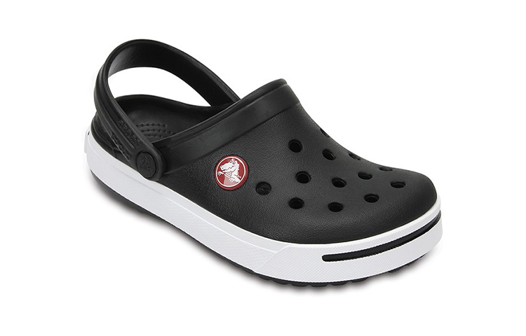 Lookbook (Preschool) Crocs Small Beach Black Sandals 11990-066