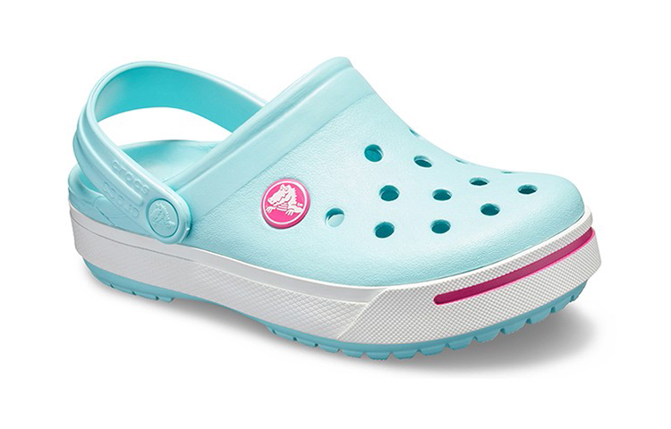 Lookbook (Preschool) Crocs Small Beach ice blue Sandals 11990-4JH