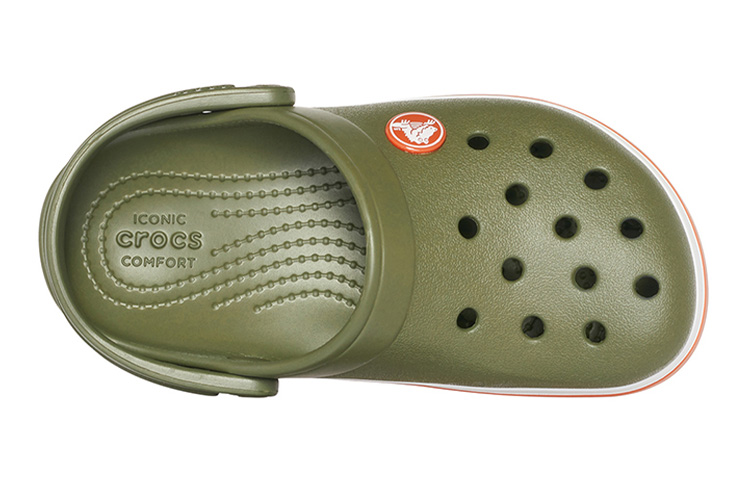 Shop (Preschool) Crocs Small Crocs Army Sandals 204537-3TB