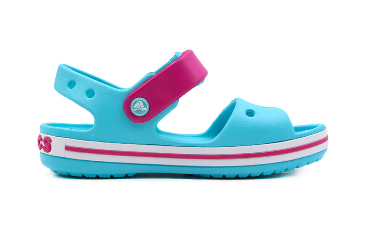 Order (PS) Crocs 小号冰蓝色沙滩凉鞋 12856-4FV