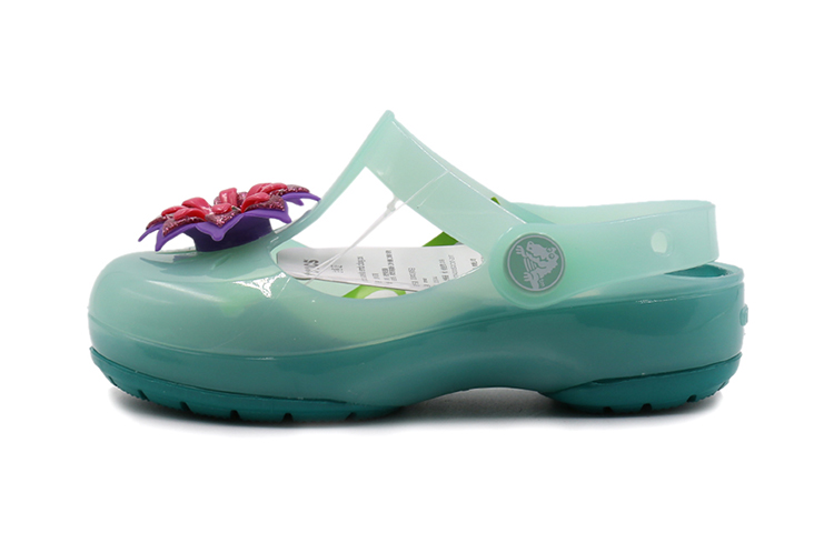 (Preschool) Crocs Small Crocs Green Sandals 205044-371