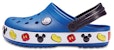 (PS) Sandal Biru Sukan Anti-slip Crocs Mickey Cozy Kecil 204992-4GX