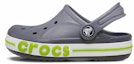 Buy (PS) Crocs Kecil Sukan Luar Pantai Sandal Kelabu Hijau 'Grey Green' 205100-025