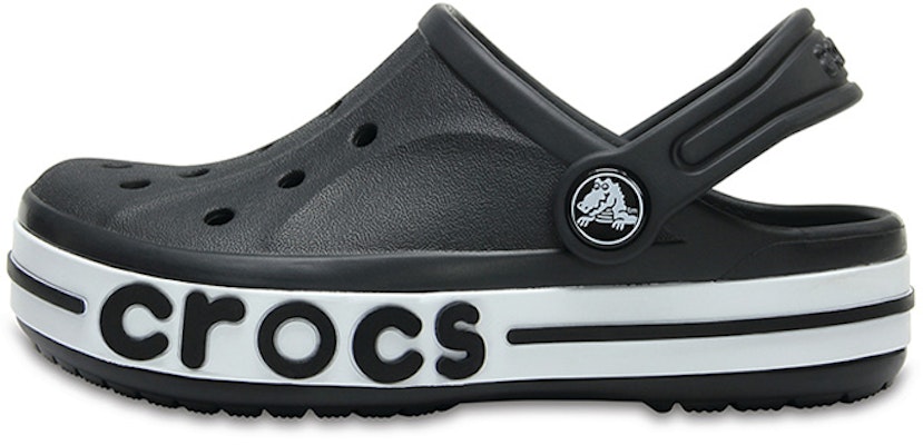 (Preschool) Crocs Small Crocs Outdoor Flat Heel Beach Sports Black White Sandals 'Black White' 205100-001 Buy (Preschool) Crocs Small Crocs Outdoor Flat Heel Beach Sports Black White Sandals 'Black White' 205100-001