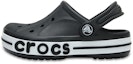 Buy (PS) Crocs Kecil Hitam Putih Sandal Sukan Pantai Tumit Rata Hitam Putih. 205100-001