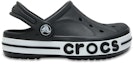 Order (PS) Crocs Kecil Hitam Putih Sandal Sukan Pantai Tumit Rata Hitam Putih. 205100-001