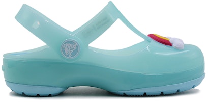兒童 Crocs 伊莎貝拉奇趣小凱樂鞋 戶外包頭平跟運動涼鞋 冰藍 Order 兒童 Crocs 伊莎貝拉奇趣小凱樂鞋 戶外包頭平跟運動涼鞋 冰藍